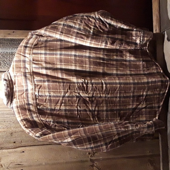 Arrow blue jeans co. szL sherpa lined flannel - Picture 4 of 8